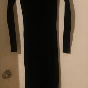 Wilfred Classic Black Long Sleeve Dress